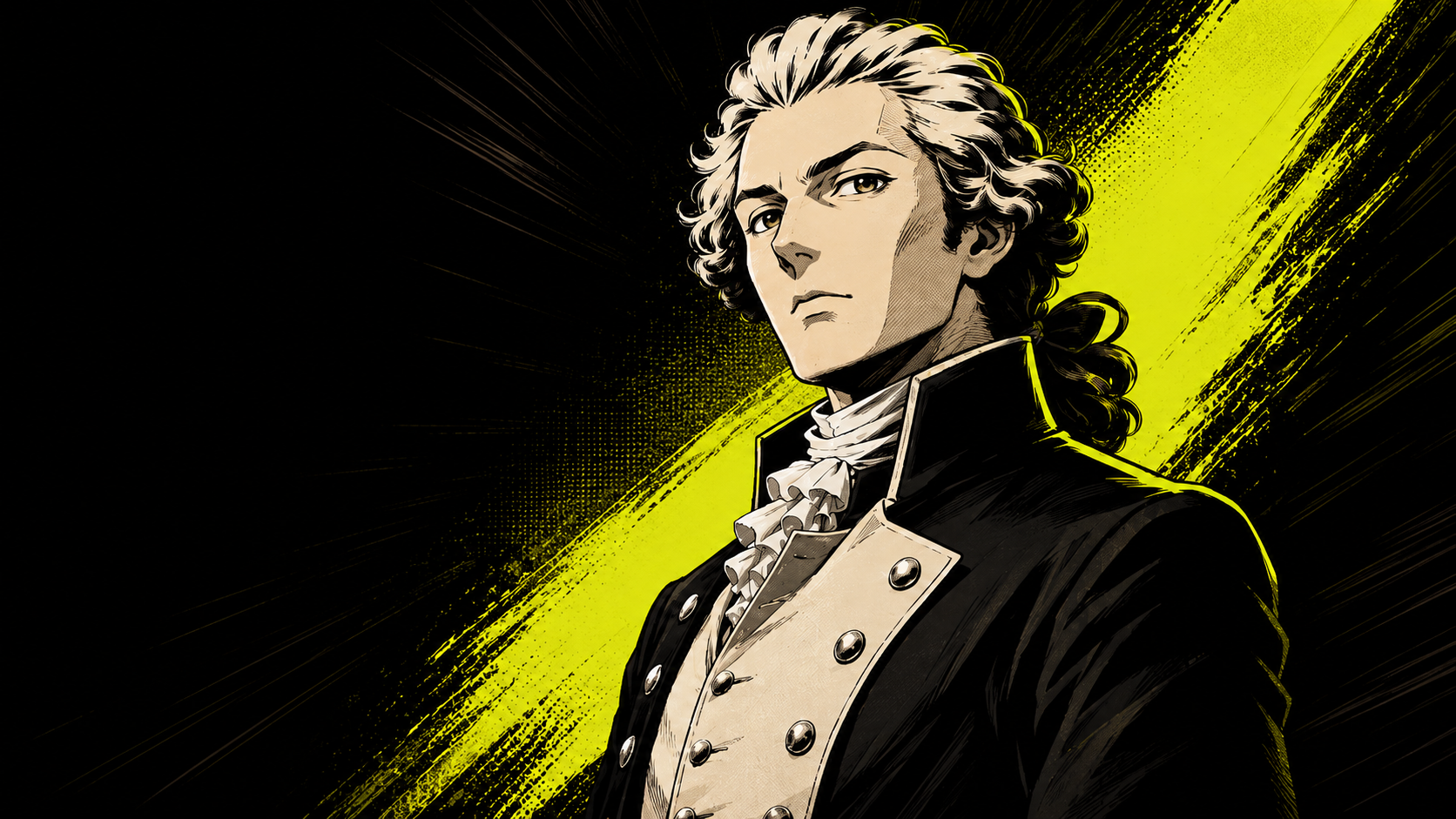 Portrait illustré du Major Davel